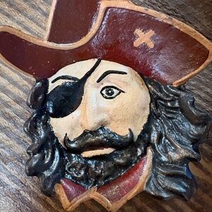 Pirate Cast Iron Coin Trinket DishDecor
